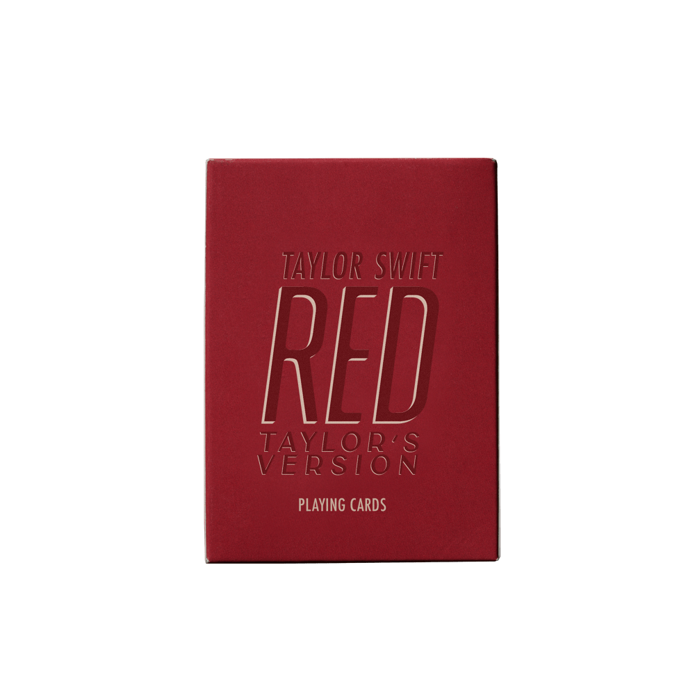 Juego De Cartas Oficial Red Taylor's Version