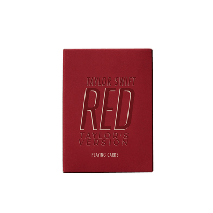 Juego De Cartas Oficial Red Taylor's Version
