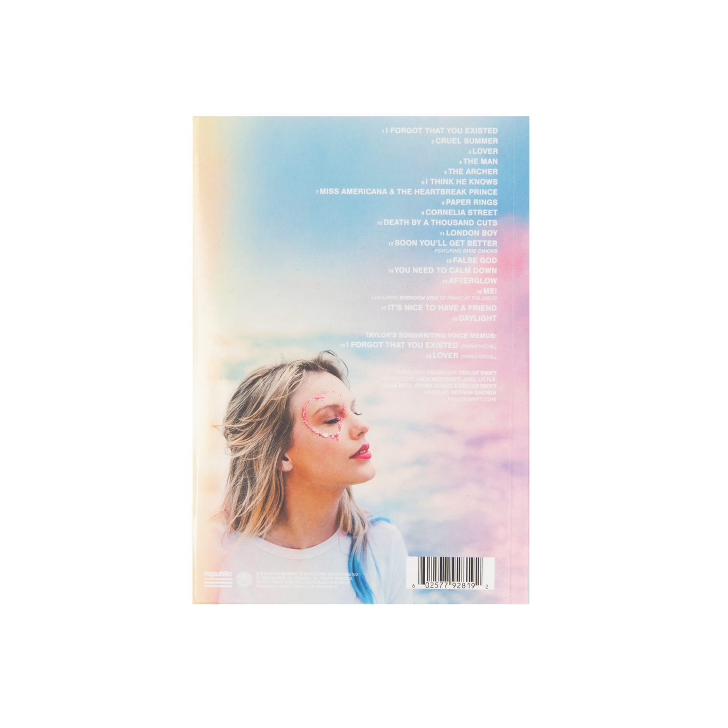 Taylor Swift - Lover CD Deluxe Version 1