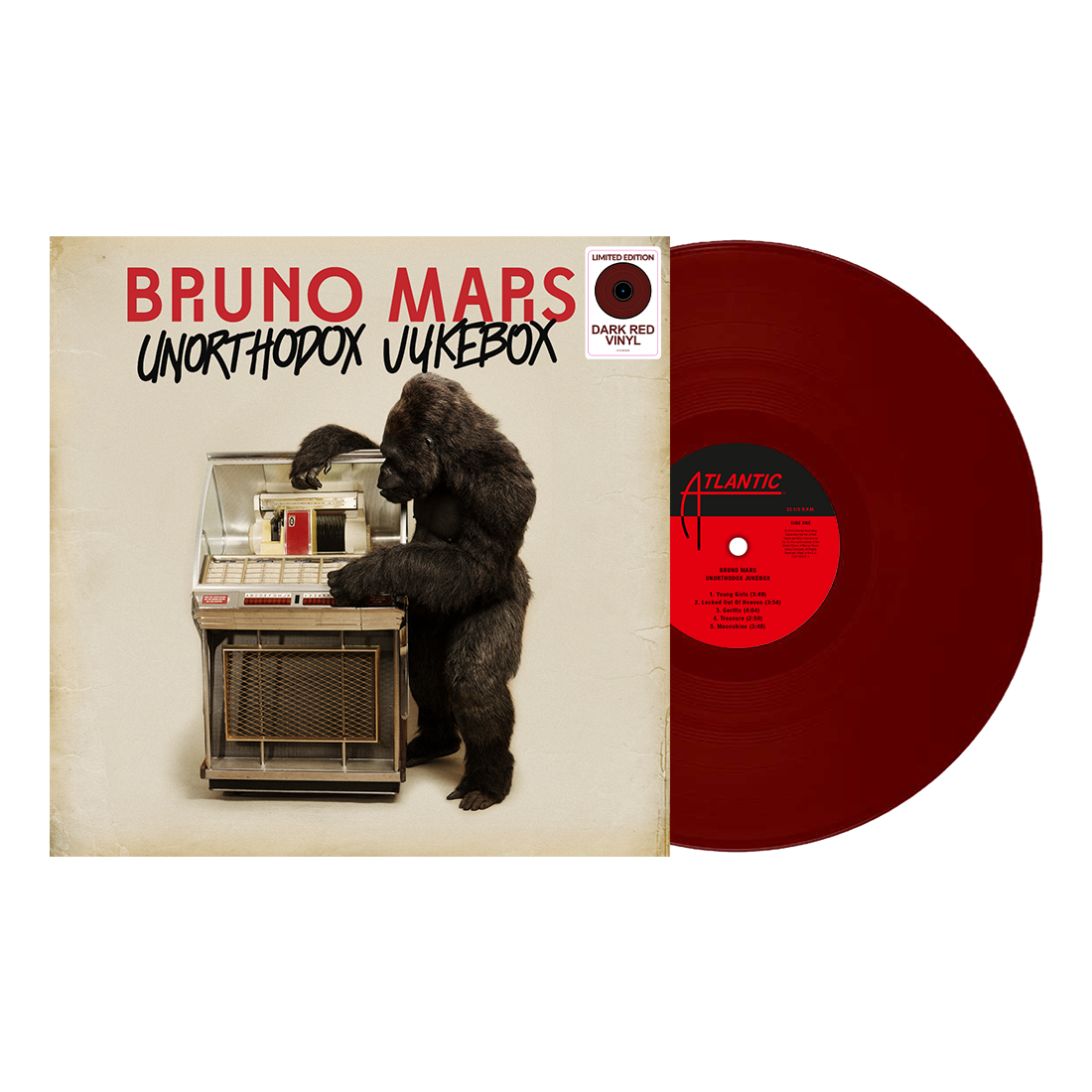 Bruno Mars - Unorthodox Jukebox Vinilo Rojo
