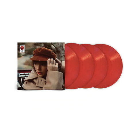 Taylor Swift - Red Taylor's Version 4LP Vinilo